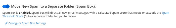 spam box