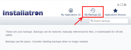 My Backups