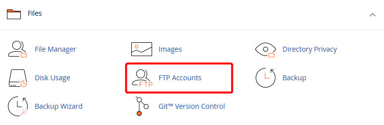 FTP Accounts