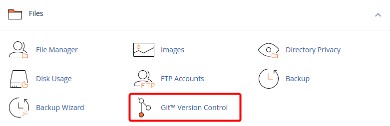 Git - cPanel